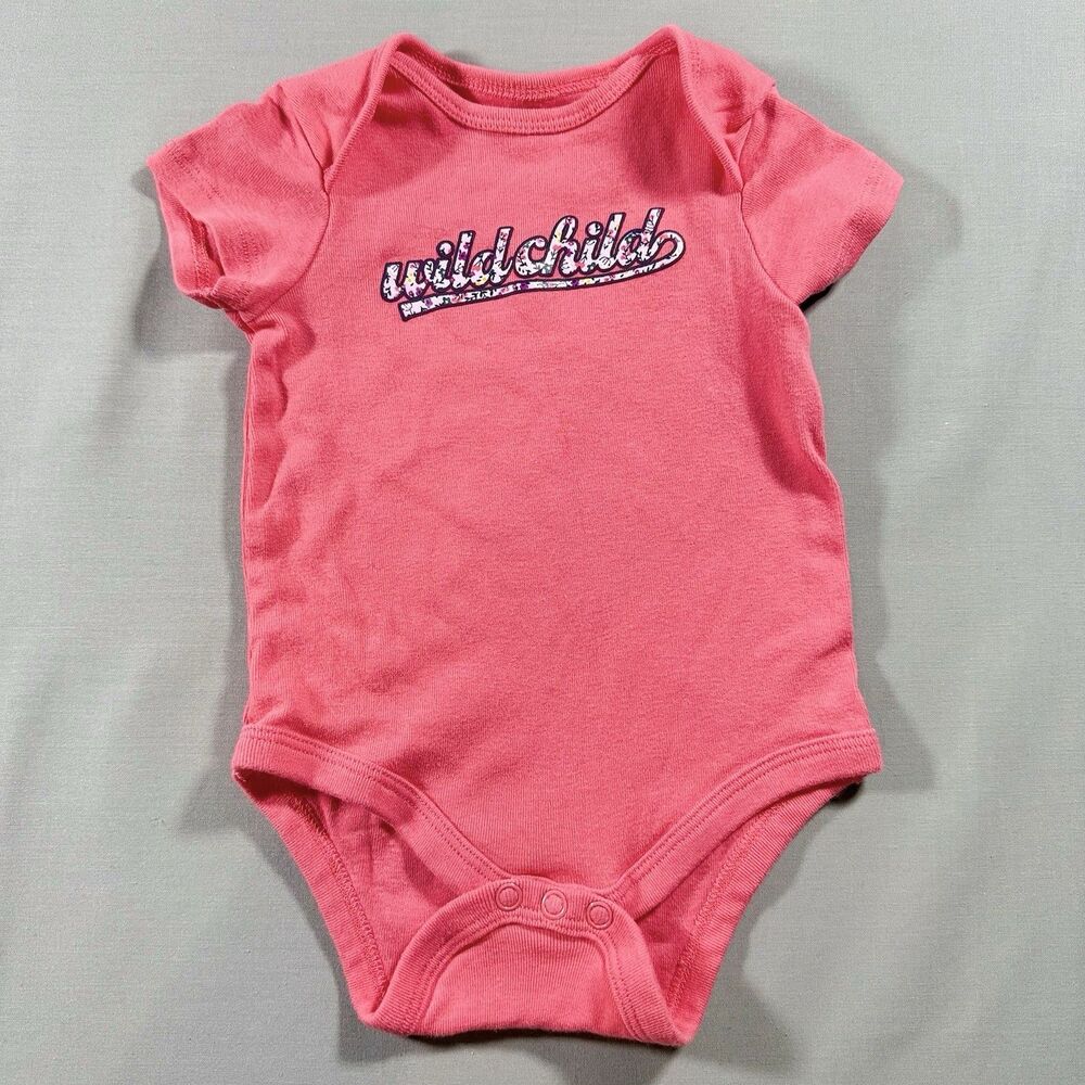 Dip Wildchild Coral Babygirl Bodysuit Size 3-6m